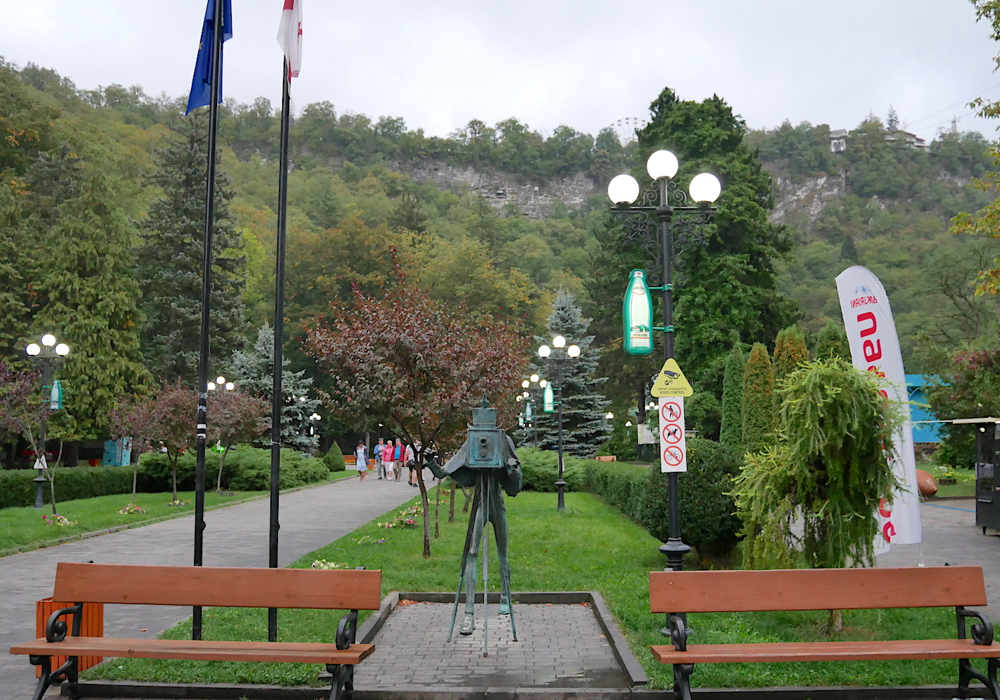 borjomi park statue