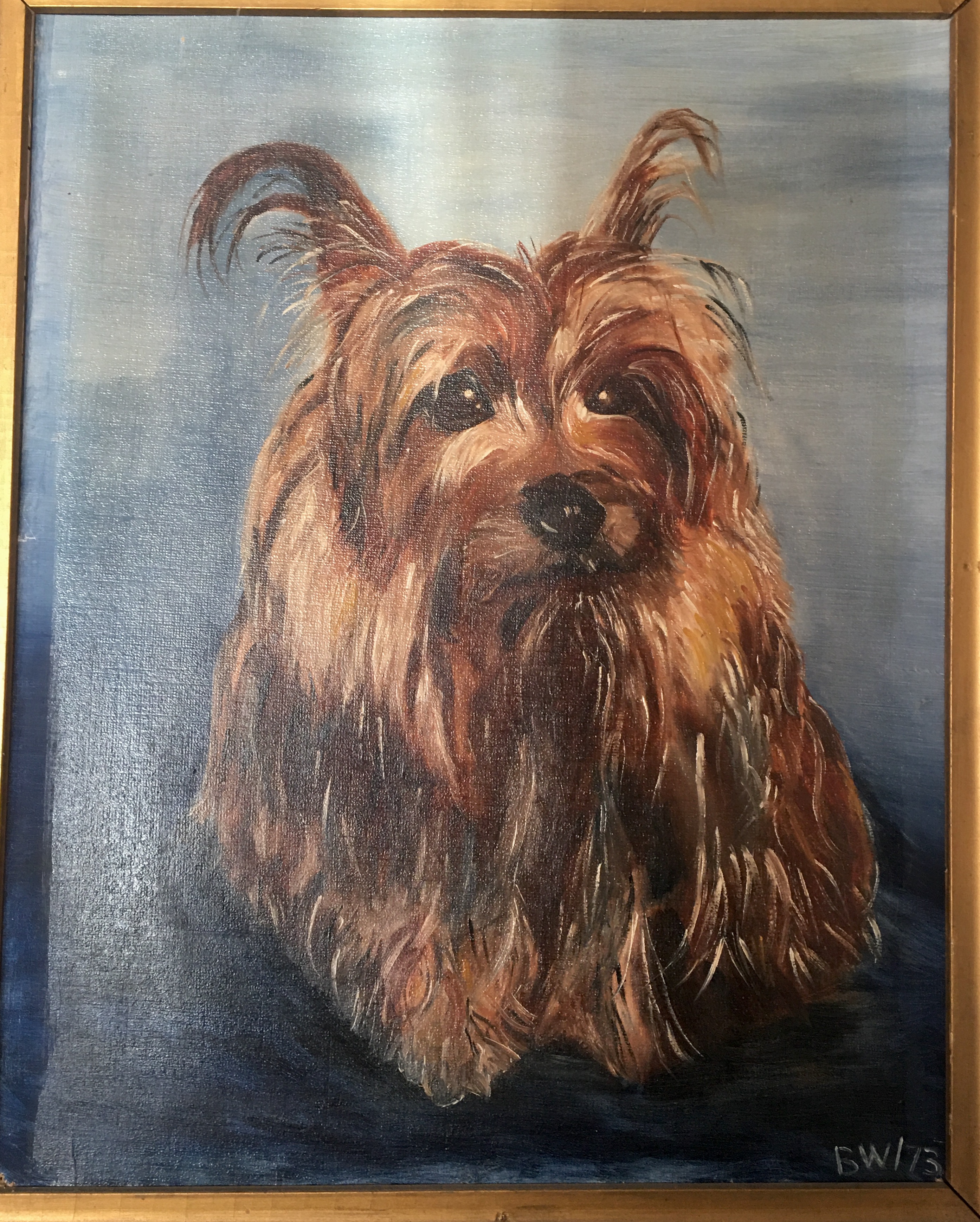 dog painting